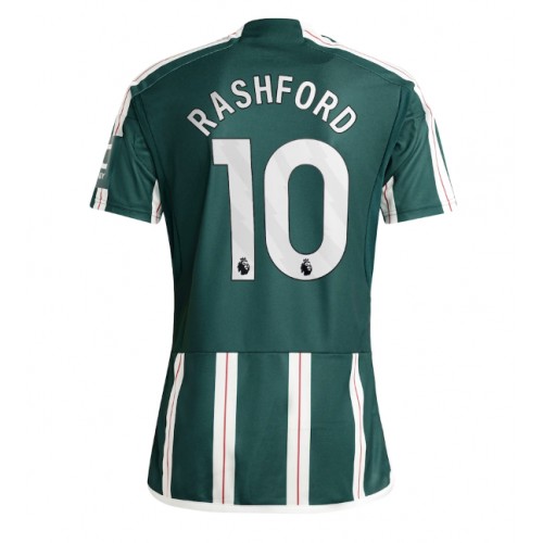Manchester United Marcus Rashford #10 Bortedrakt 2023-24 Kortermet Manchester United Marcus Rashford #10 Bortedrakt 2023-24 Kortermet